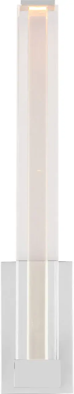 Reiya Square 13" Sconce in Chrome - Image 3
