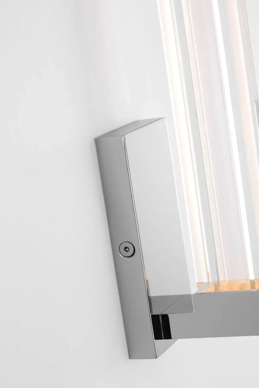 Reiya Square 13" Sconce in Chrome - Image 4