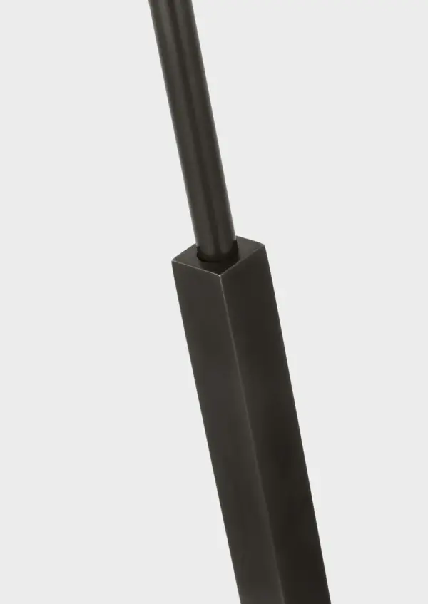 Hackney Cordless Floor Lamp in Bronze with Linen Shade - Image 4