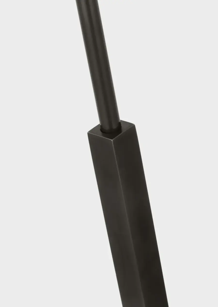 Hackney Cordless Floor Lamp in Bronze with Linen Shade - Image 4
