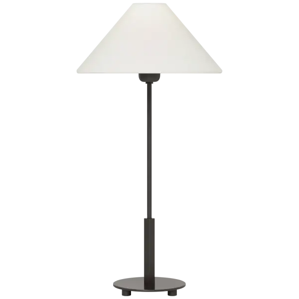 The Hackney 24" Cordless Buffet Lamp combines classic buffet lamp styling with modern cordless technology. Its bronze finish and linen shade create a sophisticated look perfect for dining rooms and entertaining spaces.