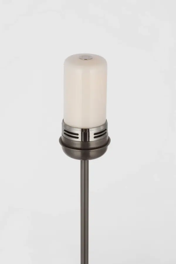Hackney 24" Cordless Buffet Lamp in Bronze with Linen Shade - Image 5