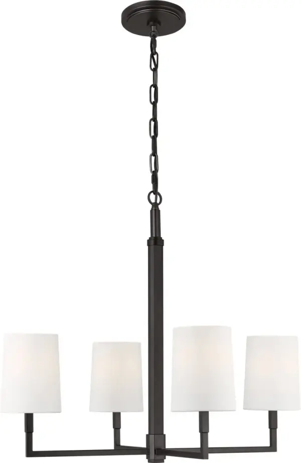 Danica Medium Chandelier in Aged Iron - Image 1