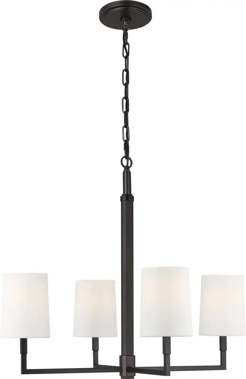 Danica Medium Chandelier in Aged Iron - Image 1