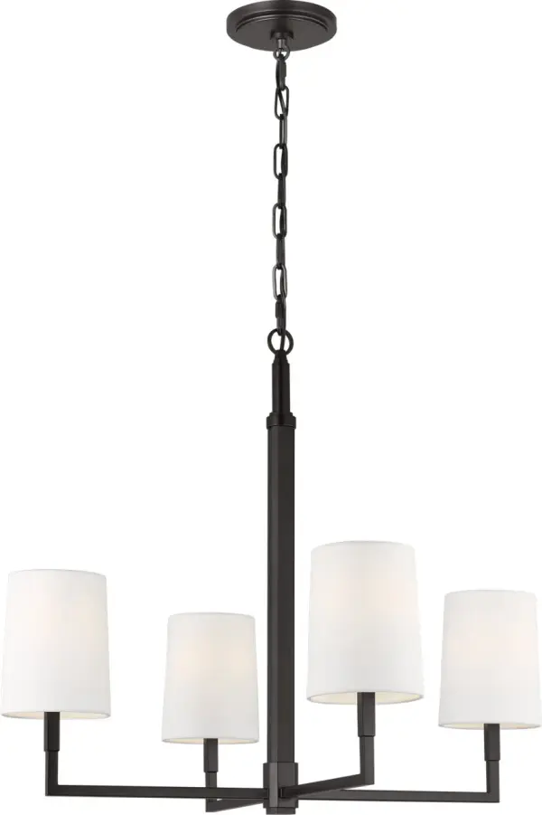 Danica Medium Chandelier in Aged Iron - Image 2