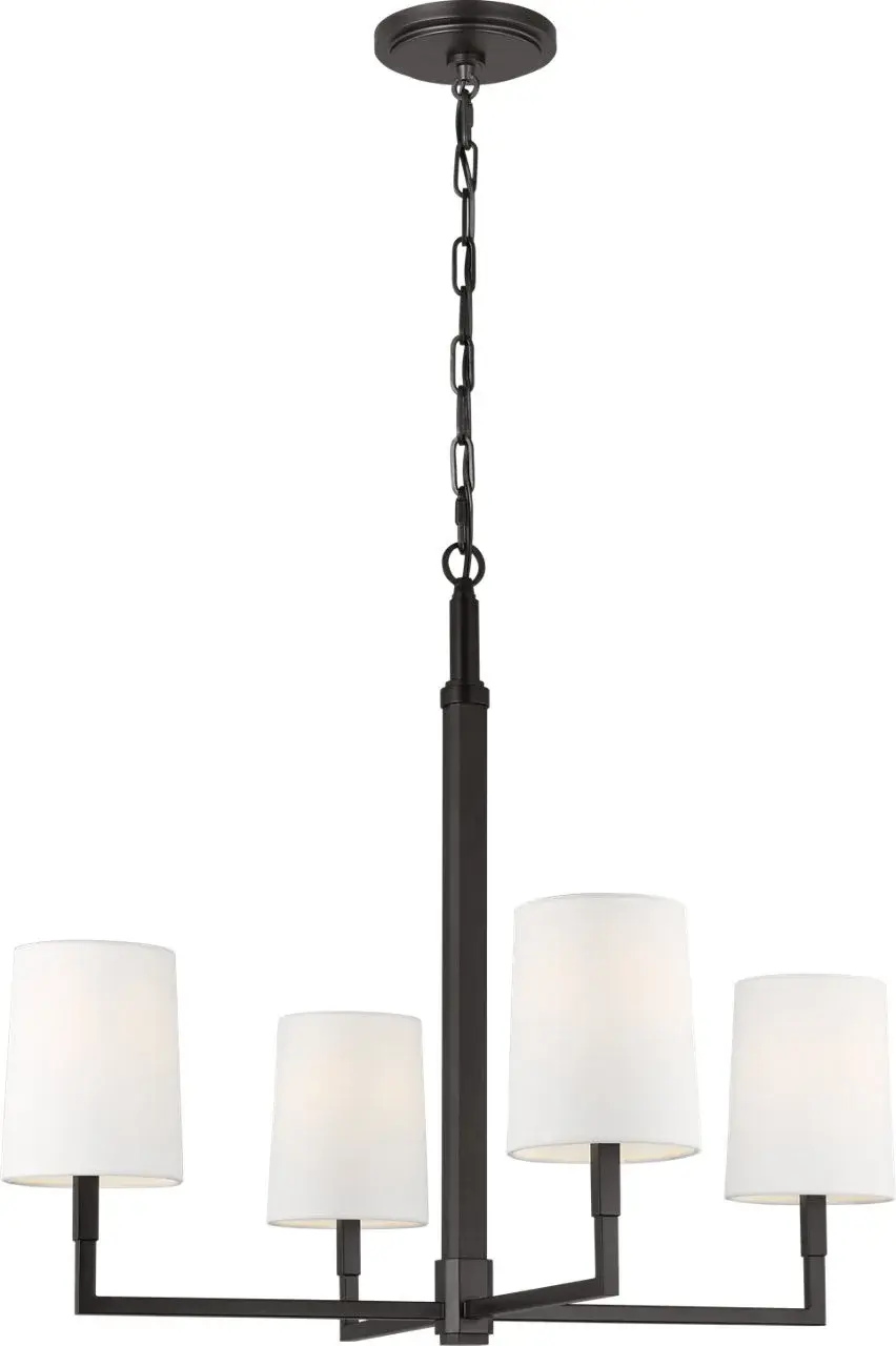 Danica Medium Chandelier in Aged Iron - Image 2