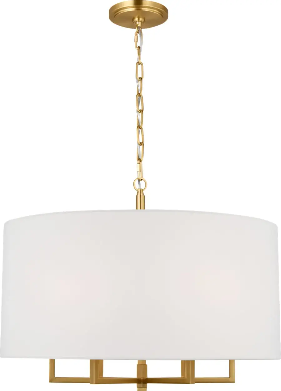 Danica Large Hanging Shade in Burnished Brass - Image 2
