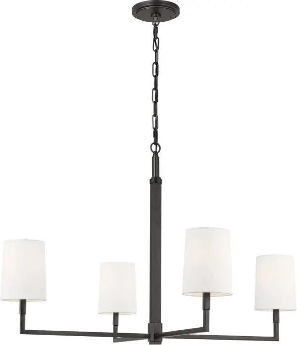Danica Large Chandelier in Aged Iron - Image 2