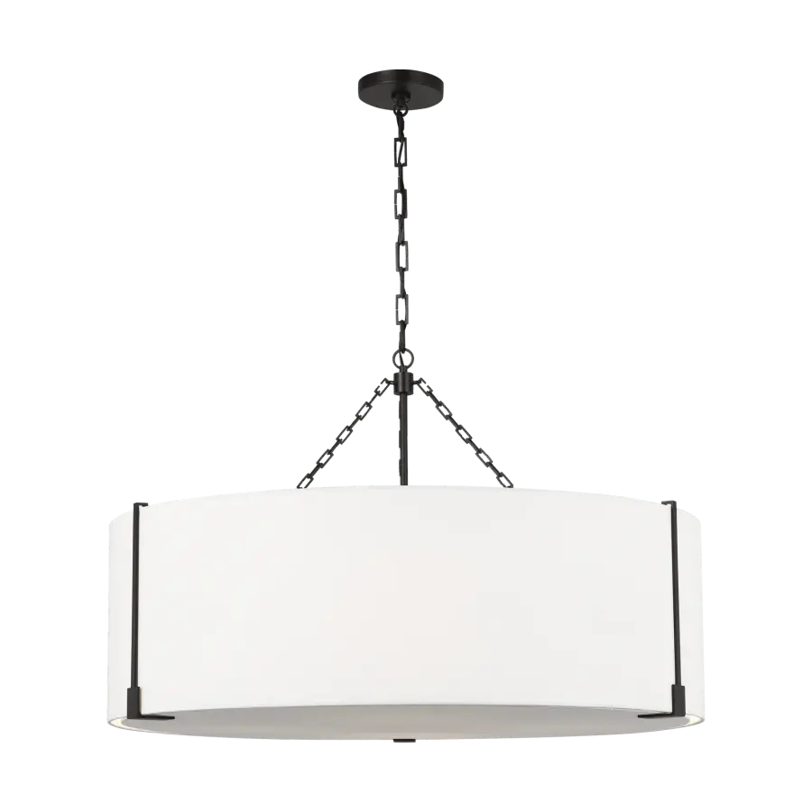 Bergen Extra Large Hanging Shade in Aged Iron - Image 3
