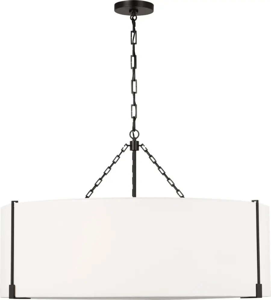 Bergen Extra Large Hanging Shade in Aged Iron - Image 4