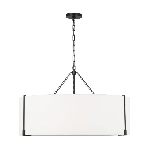 Bergen Extra Large Hanging Shade in Aged Iron - Image 5