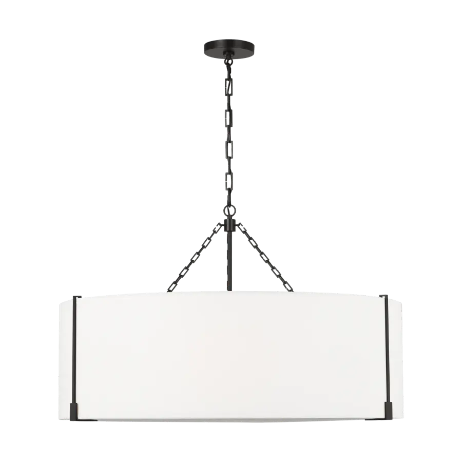Bergen Extra Large Hanging Shade in Aged Iron - Image 5