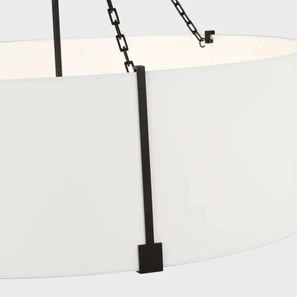 Bergen Extra Large Hanging Shade in Aged Iron - Image 7
