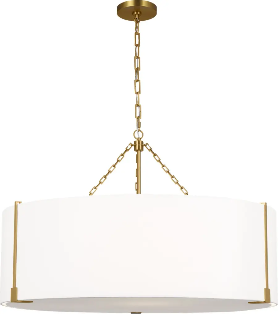 Bergen Extra Large Hanging Shade in Burnished Brass - Image 2