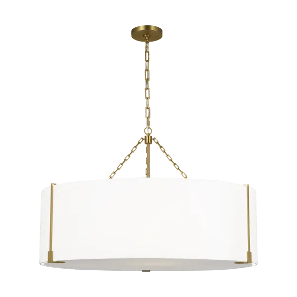 Bergen Extra Large Hanging Shade in Burnished Brass - Image 3