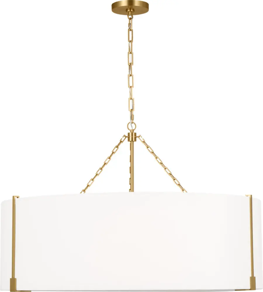 Bergen Extra Large Hanging Shade in Burnished Brass - Image 4