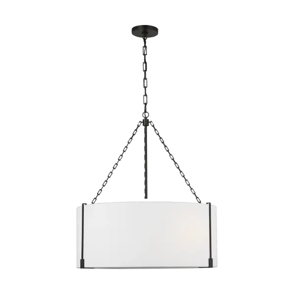 Bergen Large Hanging Shade in Aged Iron - Image 1