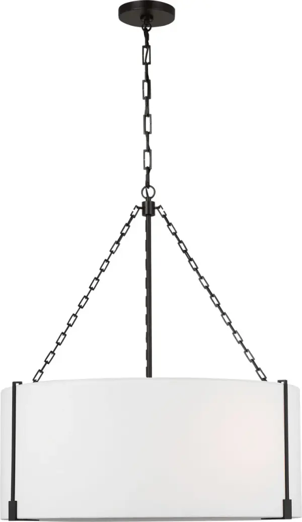 Bergen Large Hanging Shade in Aged Iron - Image 2