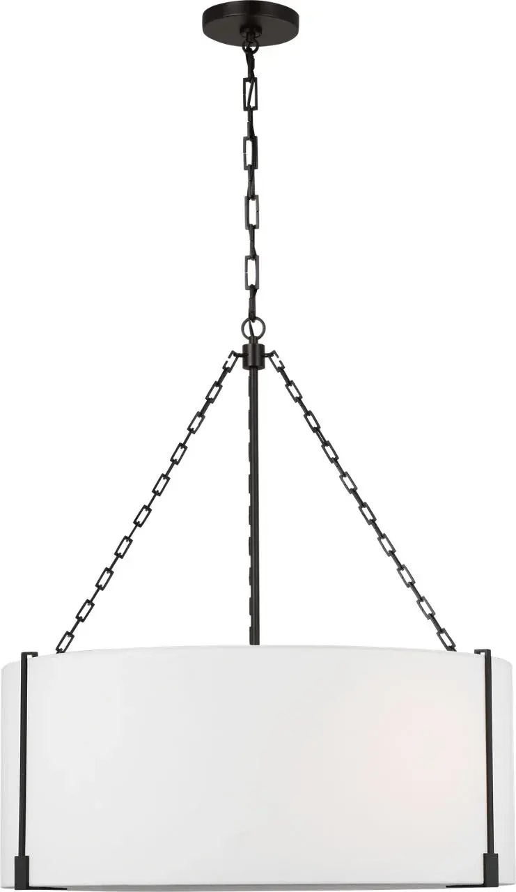 Bergen Large Hanging Shade in Aged Iron - Image 2