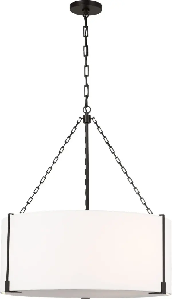 Bergen Large Hanging Shade in Aged Iron - Image 4