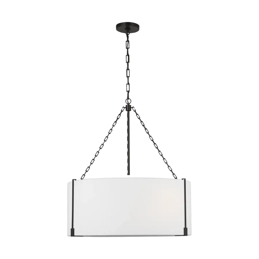Bergen Large Hanging Shade in Aged Iron - Image 5