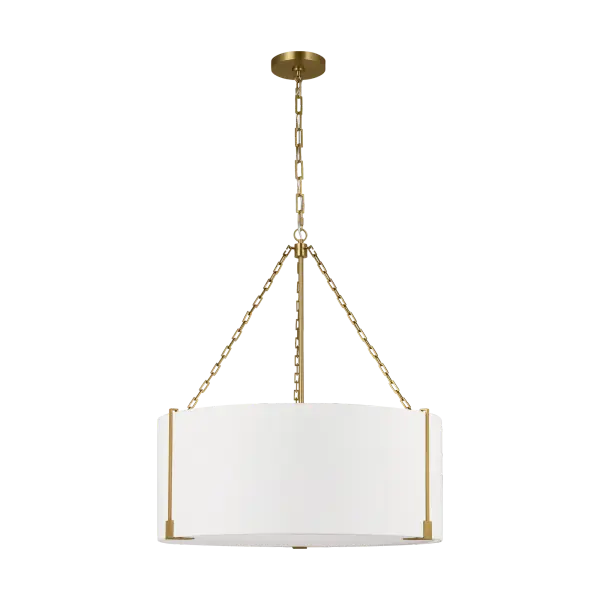Bergen Large Hanging Shade in Burnished Brass - Image 3