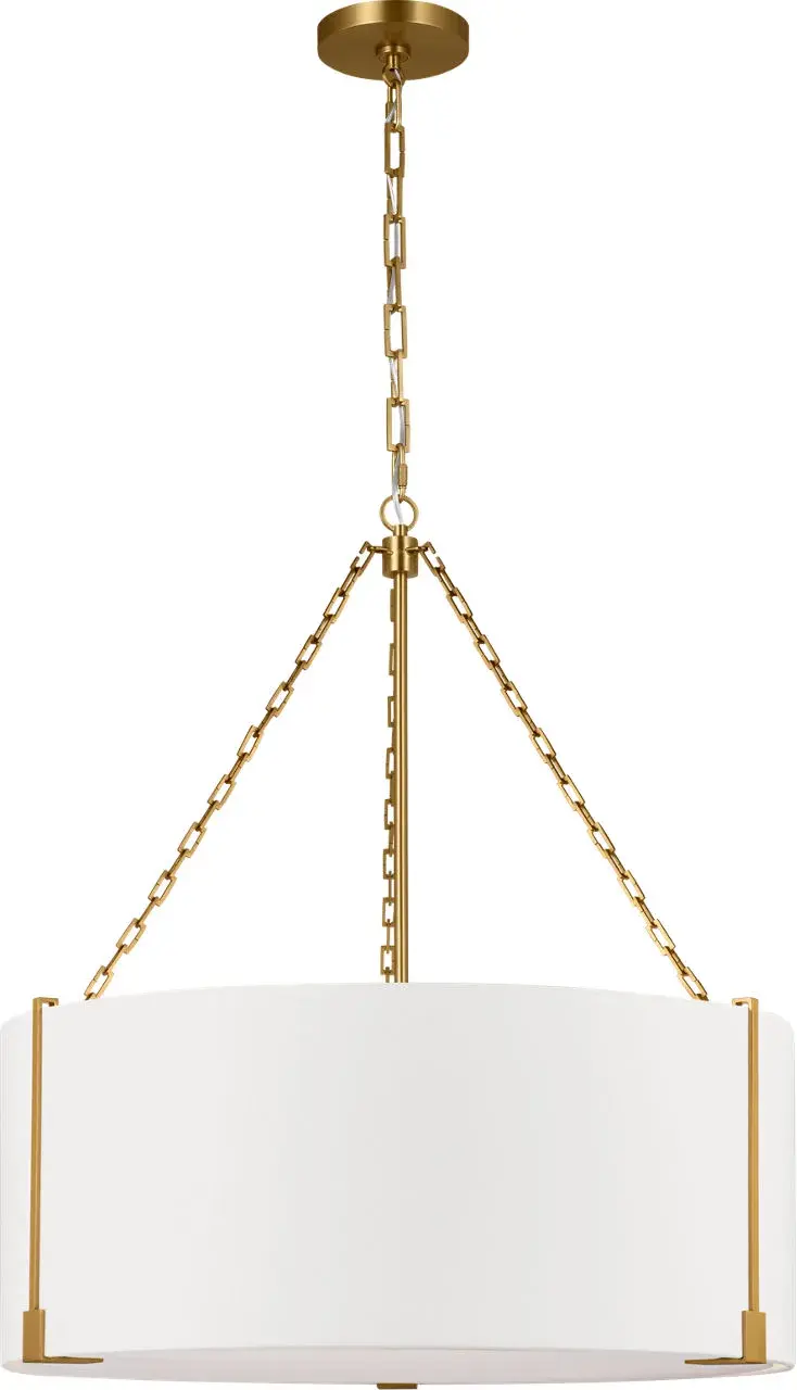Bergen Large Hanging Shade in Burnished Brass - Image 4