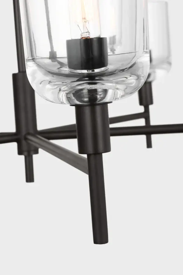 Hartley Large Chandelier in Aged Iron - Image 8