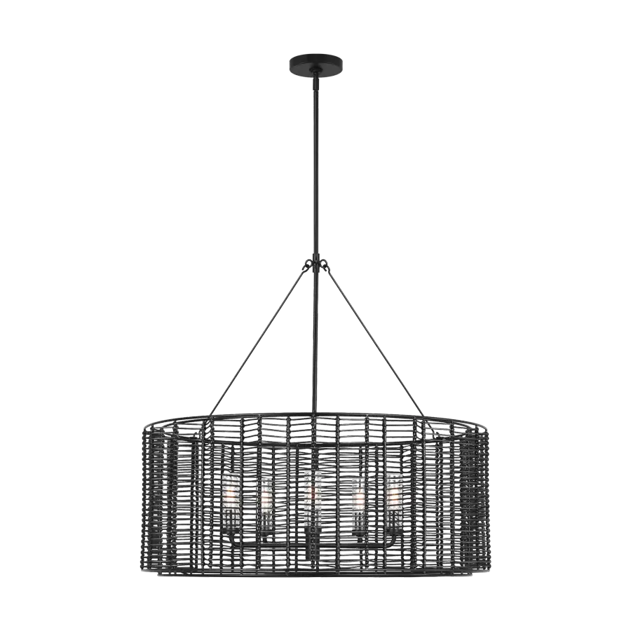 Winslow Large Hanging Shade in Midnight Black - Image 1