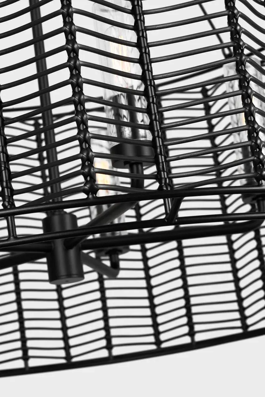 Winslow Large Hanging Shade in Midnight Black - Image 6