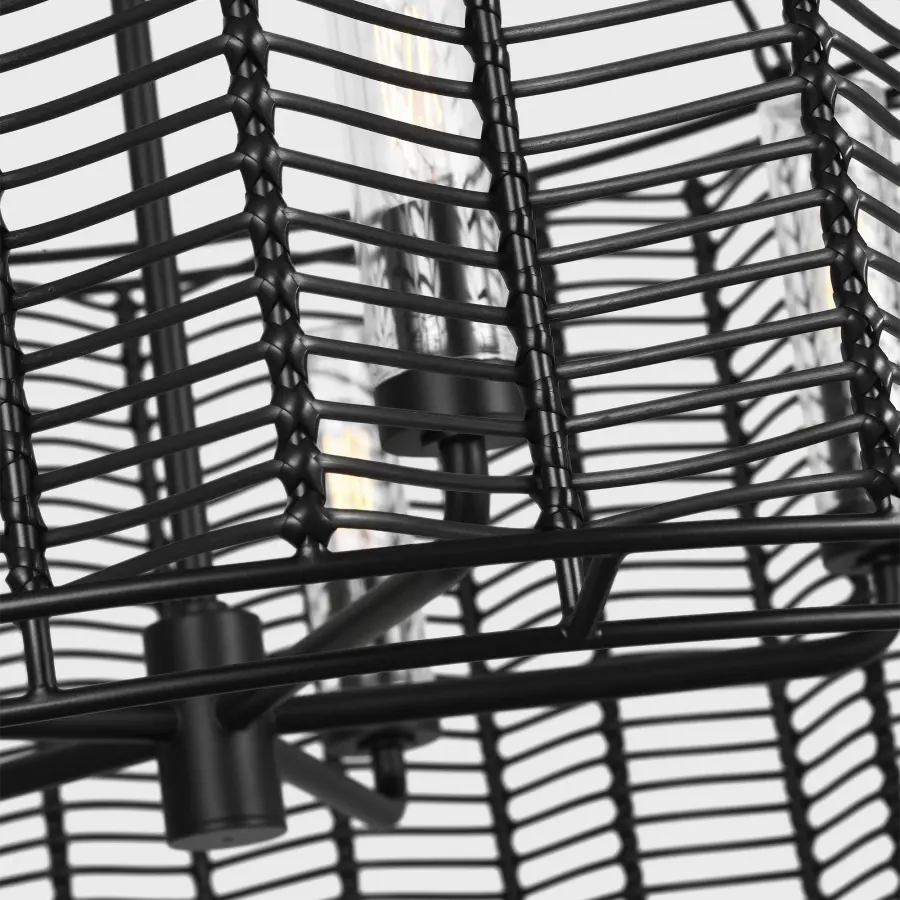 Winslow Large Hanging Shade in Midnight Black - Image 9