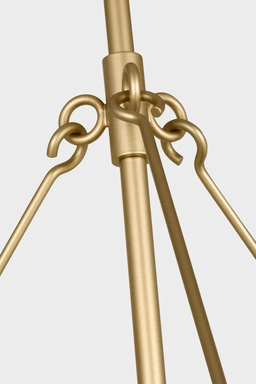 Winslow Large Hanging Shade in Powder-Coated Brass - Image 3