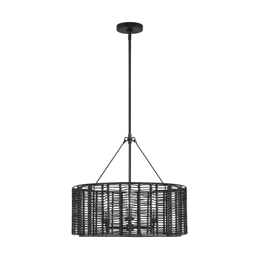 Winslow Medium Hanging Shade in Midnight Black - Image 1