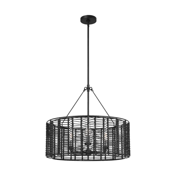 Winslow Medium Hanging Shade in Midnight Black - Image 3