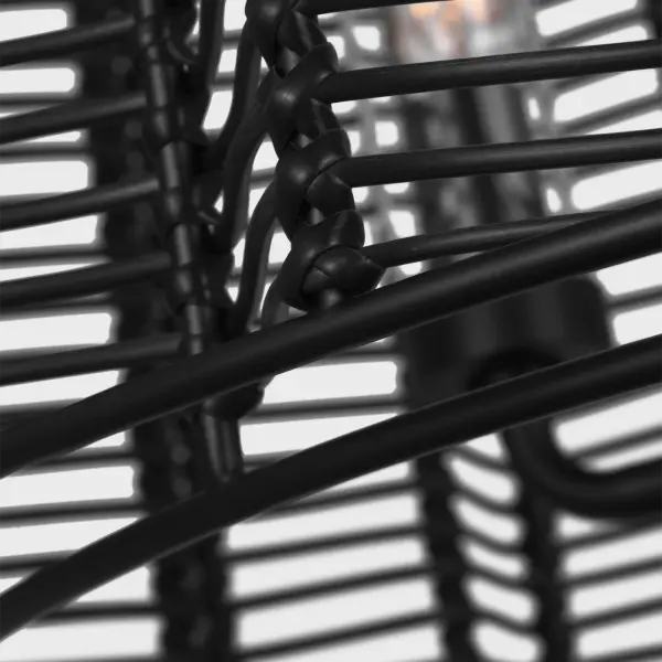 Winslow Medium Hanging Shade in Midnight Black - Image 9