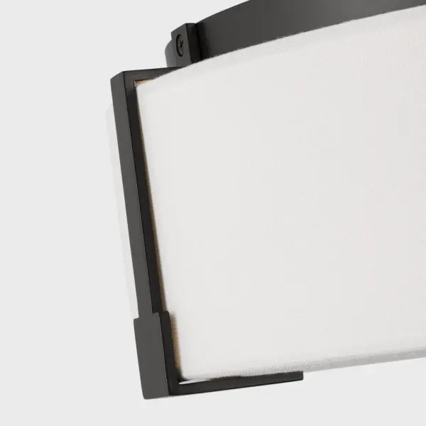 Bergen Medium Flush Mount in Aged Iron - Image 9