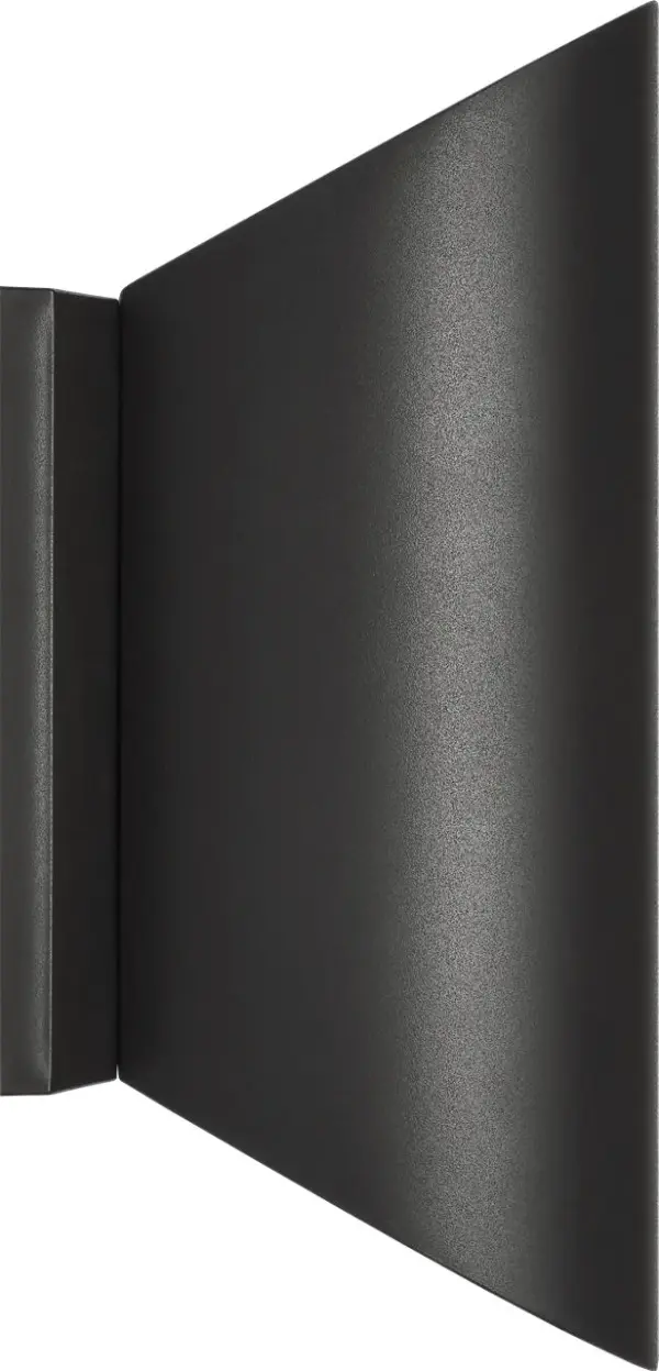 Ruxton Small Outdoor Wall Lantern in Textured Black - Image 3