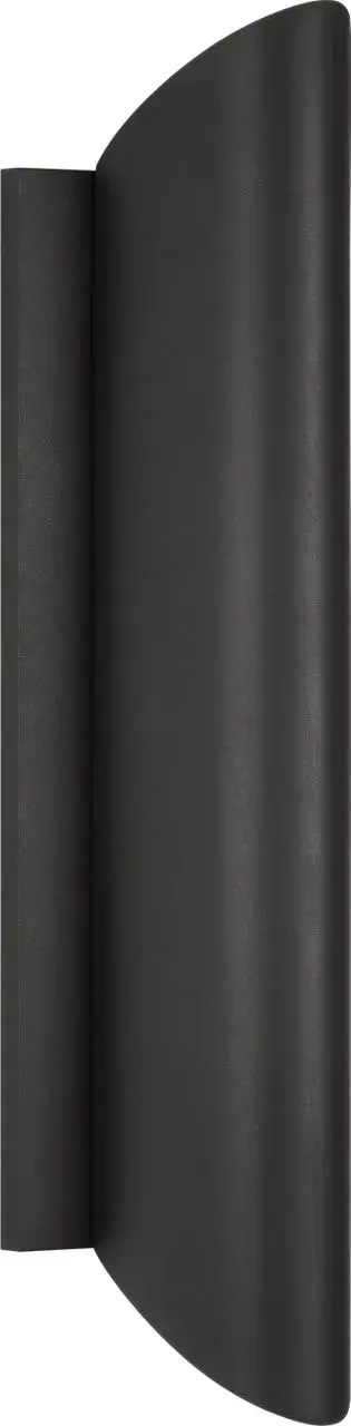 Ruxton Large Outdoor Wall Lantern in Textured Black - Image 3
