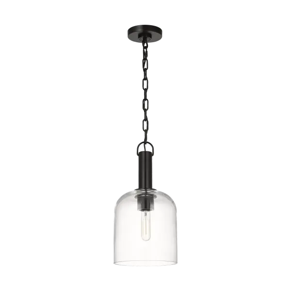 Hartley Medium Pendant in Aged Iron - Image 5