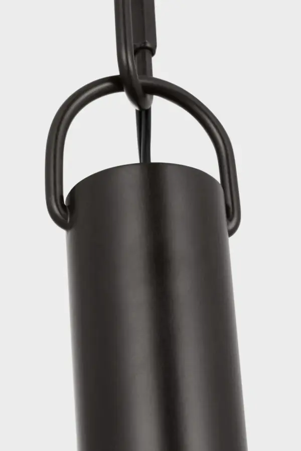 Hartley Medium Pendant in Aged Iron - Image 6