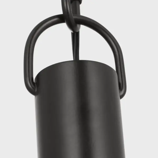 Hartley Medium Pendant in Aged Iron - Image 7