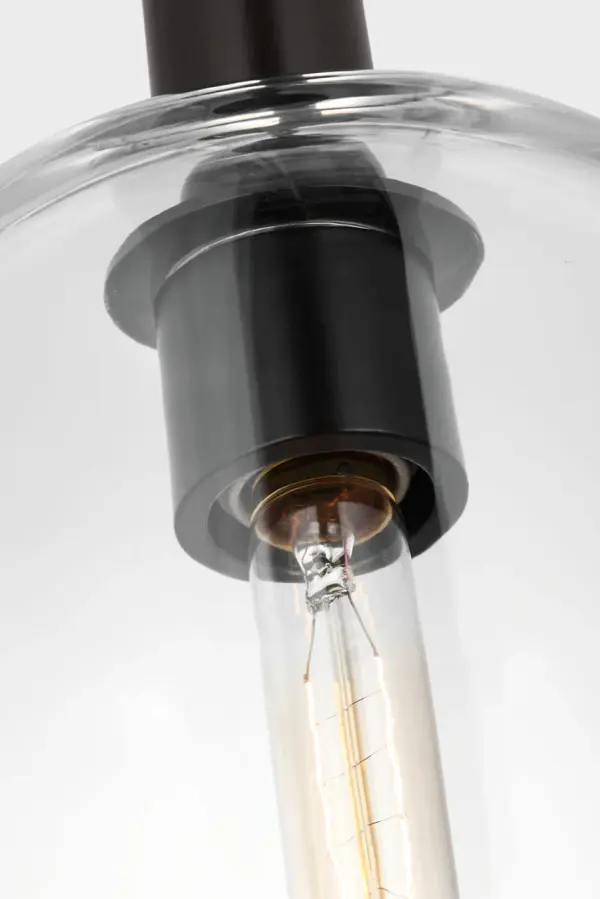 Hartley Medium Pendant in Aged Iron - Image 8