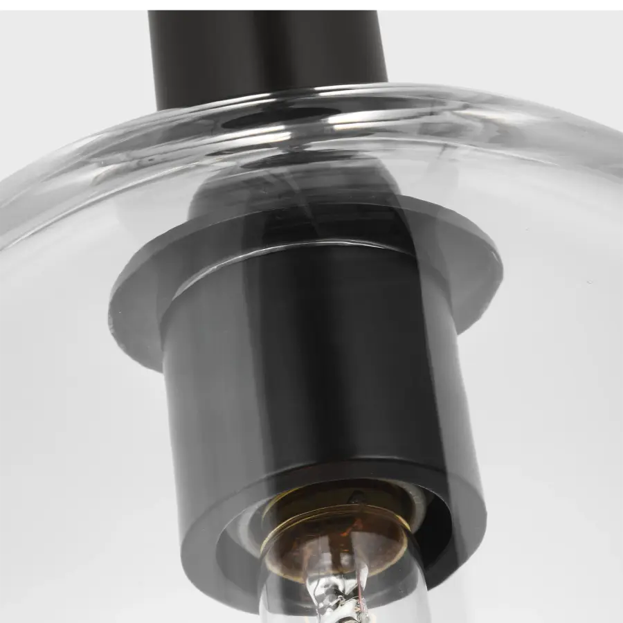 Hartley Medium Pendant in Aged Iron - Image 9
