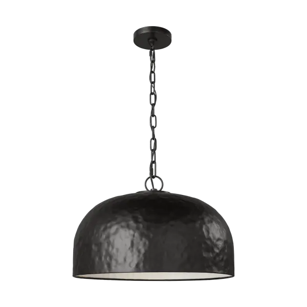 Buckner Small Pendant in Aged Iron - Image 1
