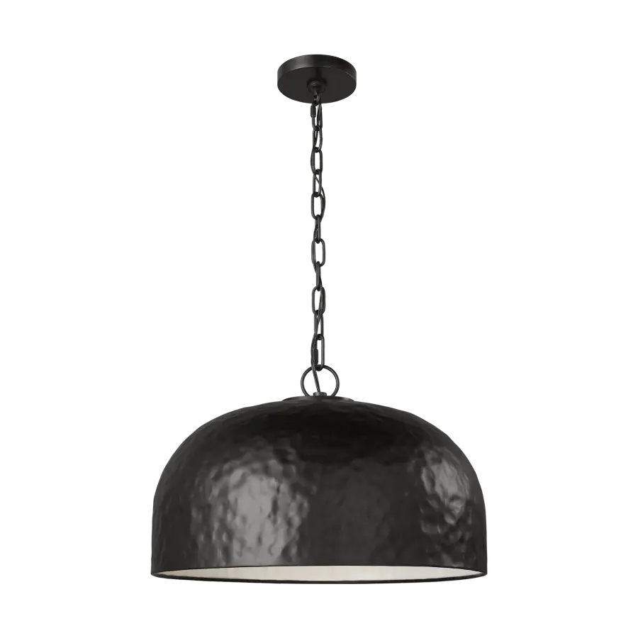 Buckner Small Pendant in Aged Iron - Image 1