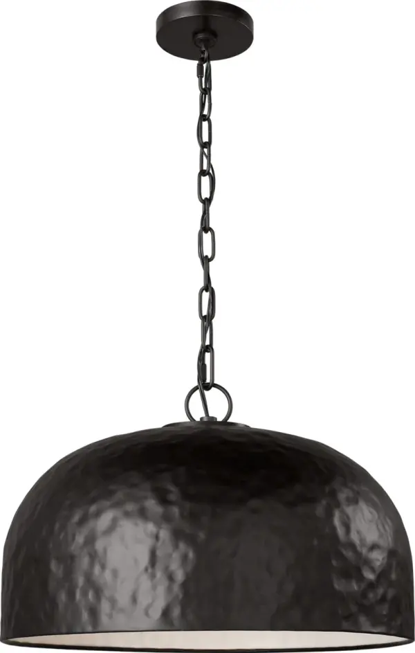 Buckner Small Pendant in Aged Iron - Image 2