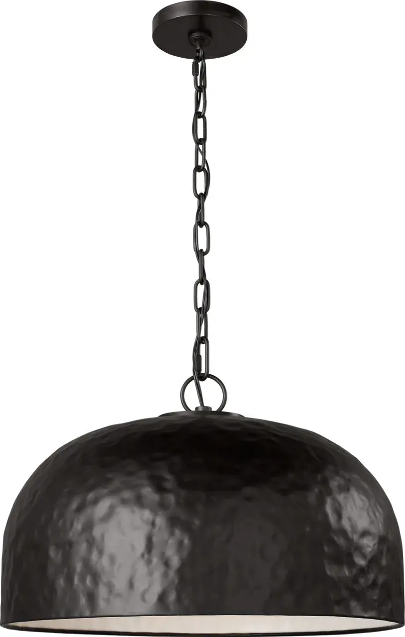 Buckner Small Pendant in Aged Iron - Image 2