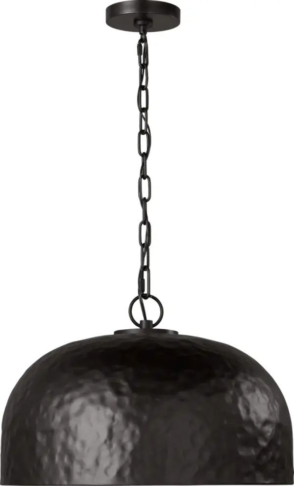 Buckner Small Pendant in Aged Iron - Image 3