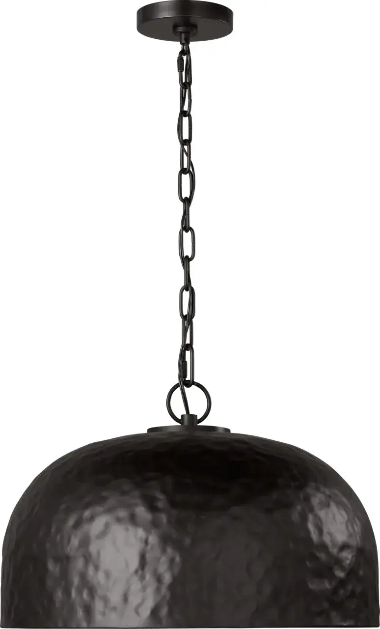 Buckner Small Pendant in Aged Iron - Image 3