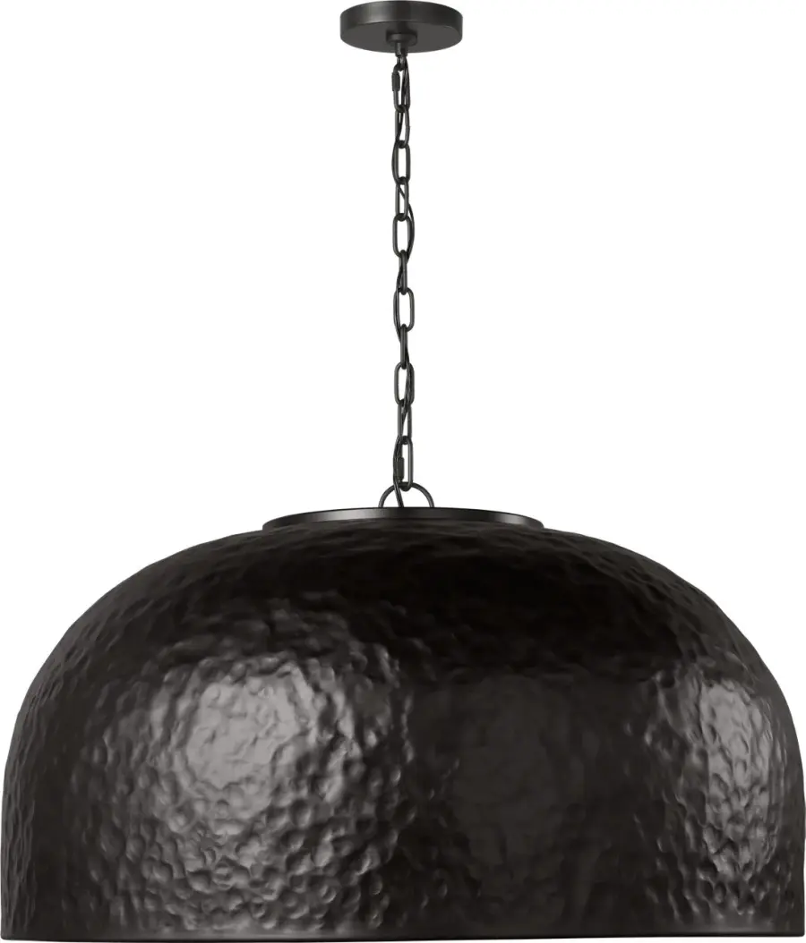 Buckner Medium Pendant in Aged Iron - Image 2